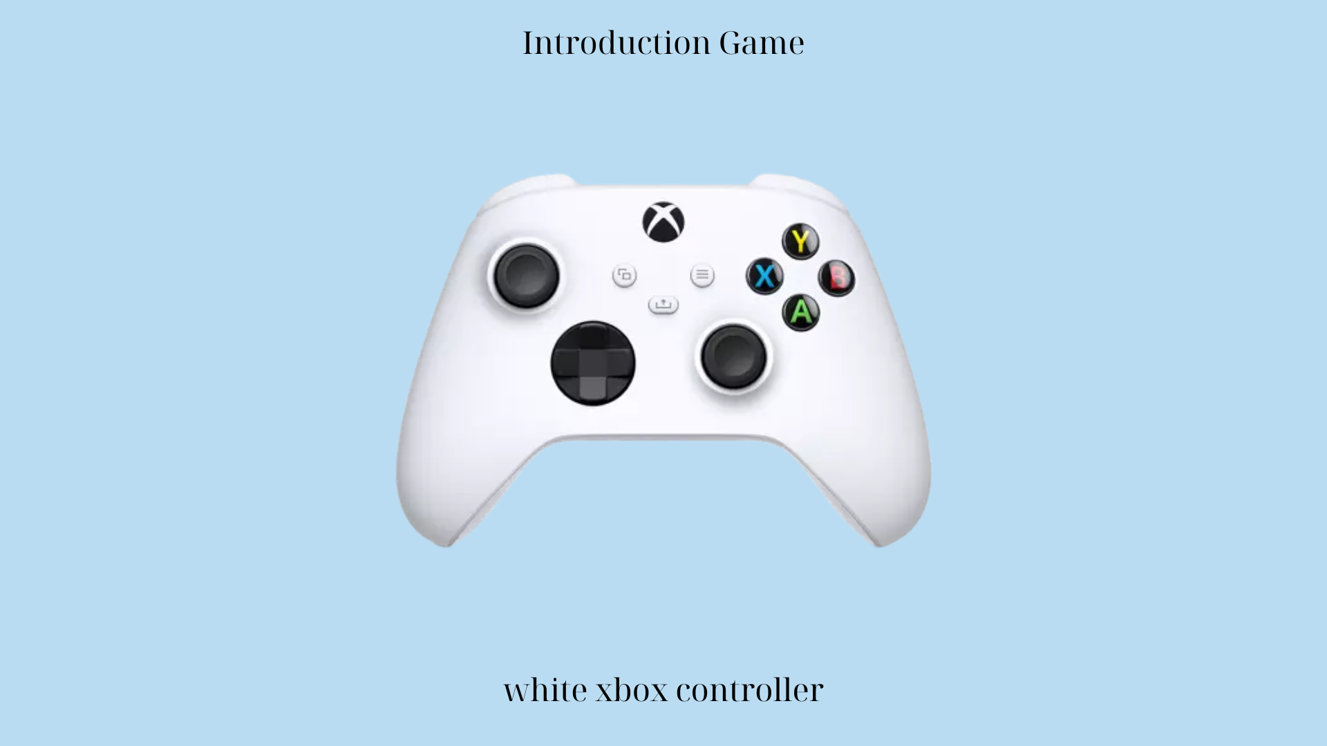 white xbox controller