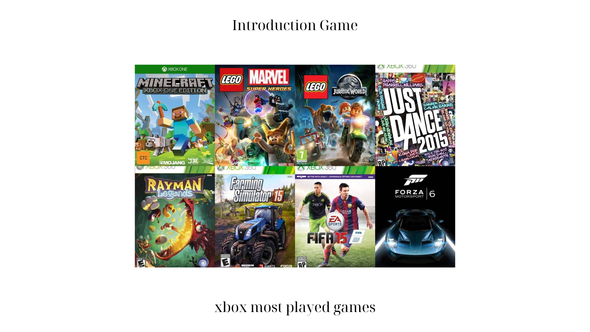 xbox most played games